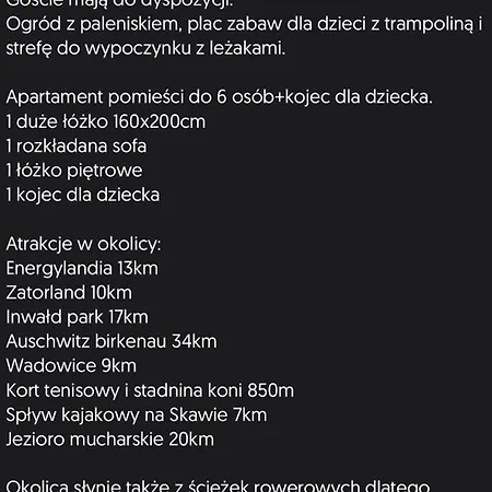 Swierkowe Zacisze 13km Energylandia *